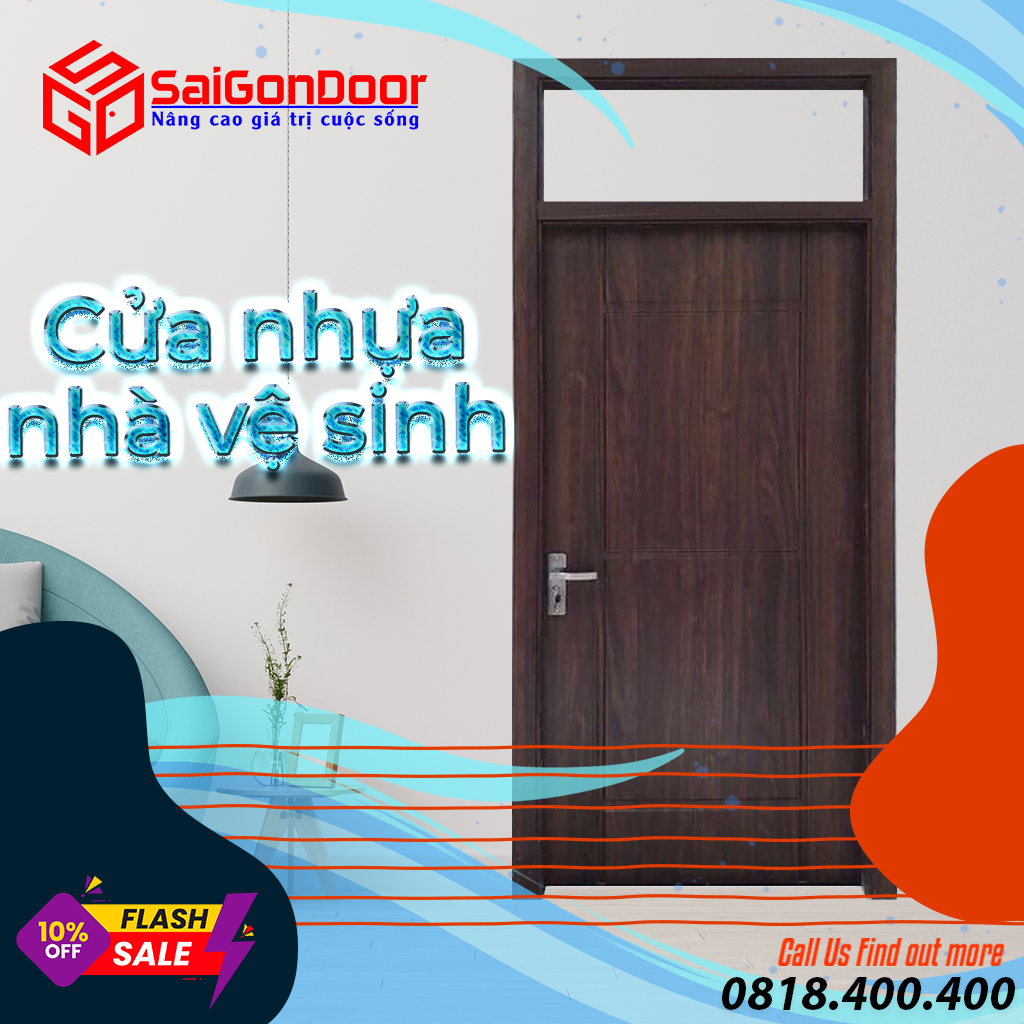 Có nên dùng cửa nhựa cho nhà vệ sinh hay không