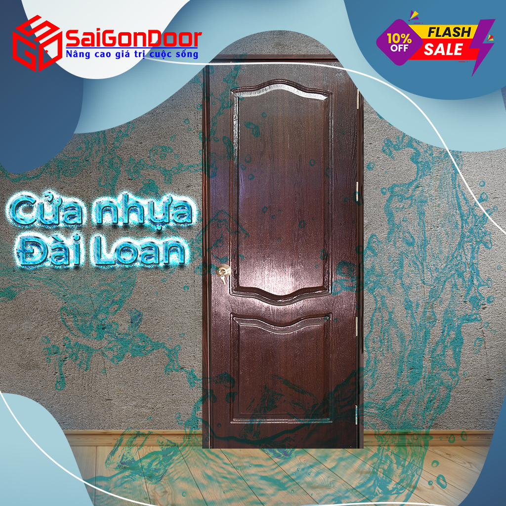 Mẫu cửa nhựa đẹp tại SaiGonDoor