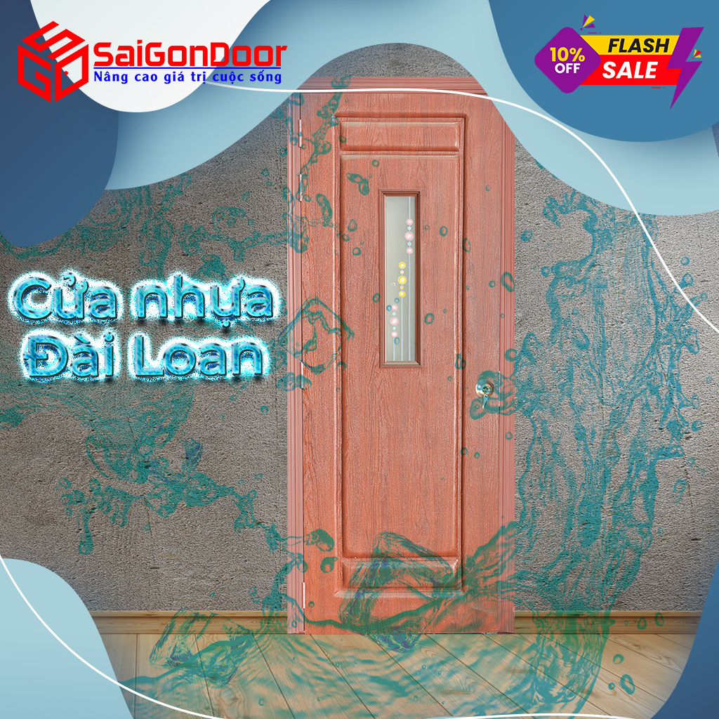 Mẫu cửa nhựa đẹp tại SaiGonDoor