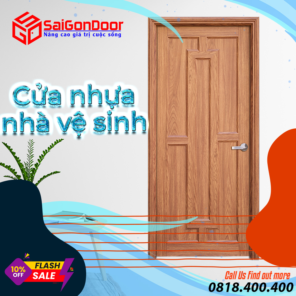 Mẫu cửa nhựa Đài Loan SaiGonDoor
